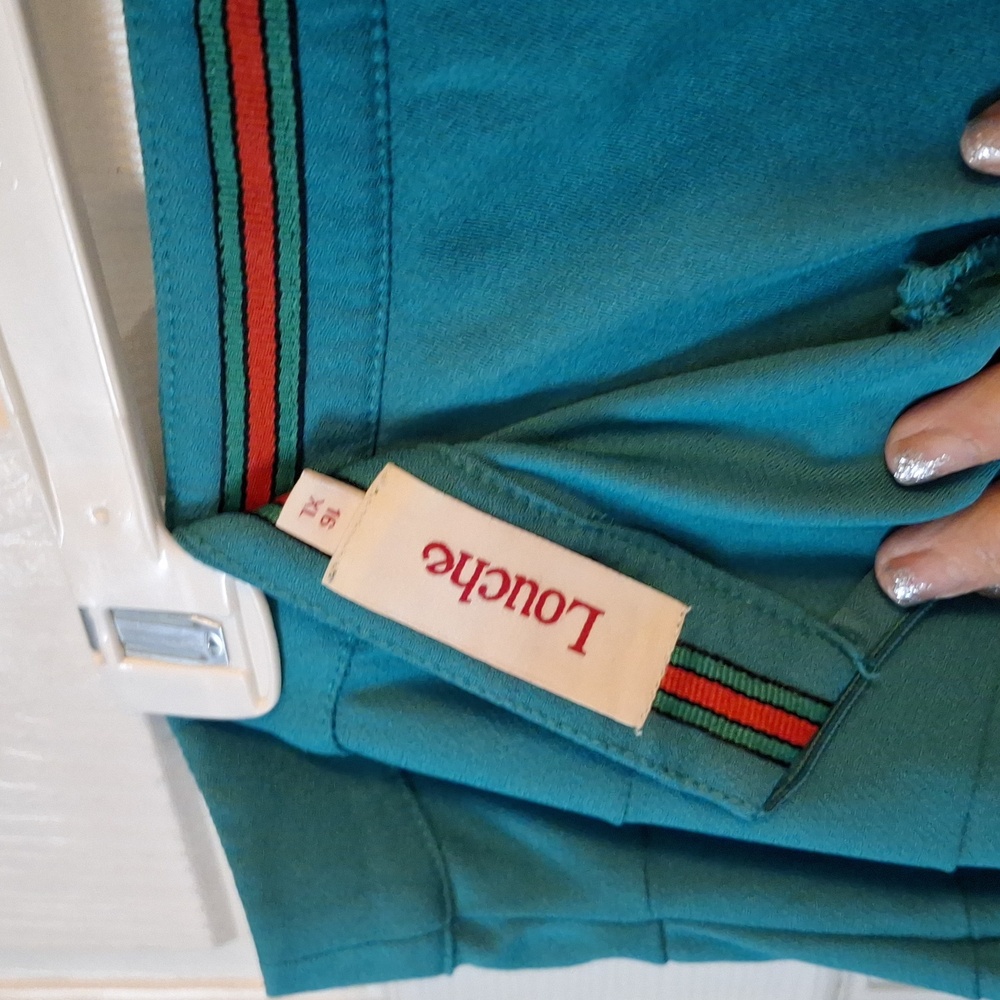 2 for $12: Louche London Jade Green NWOT Skirt - US 12